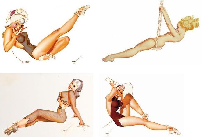 George Petty Pin Ups