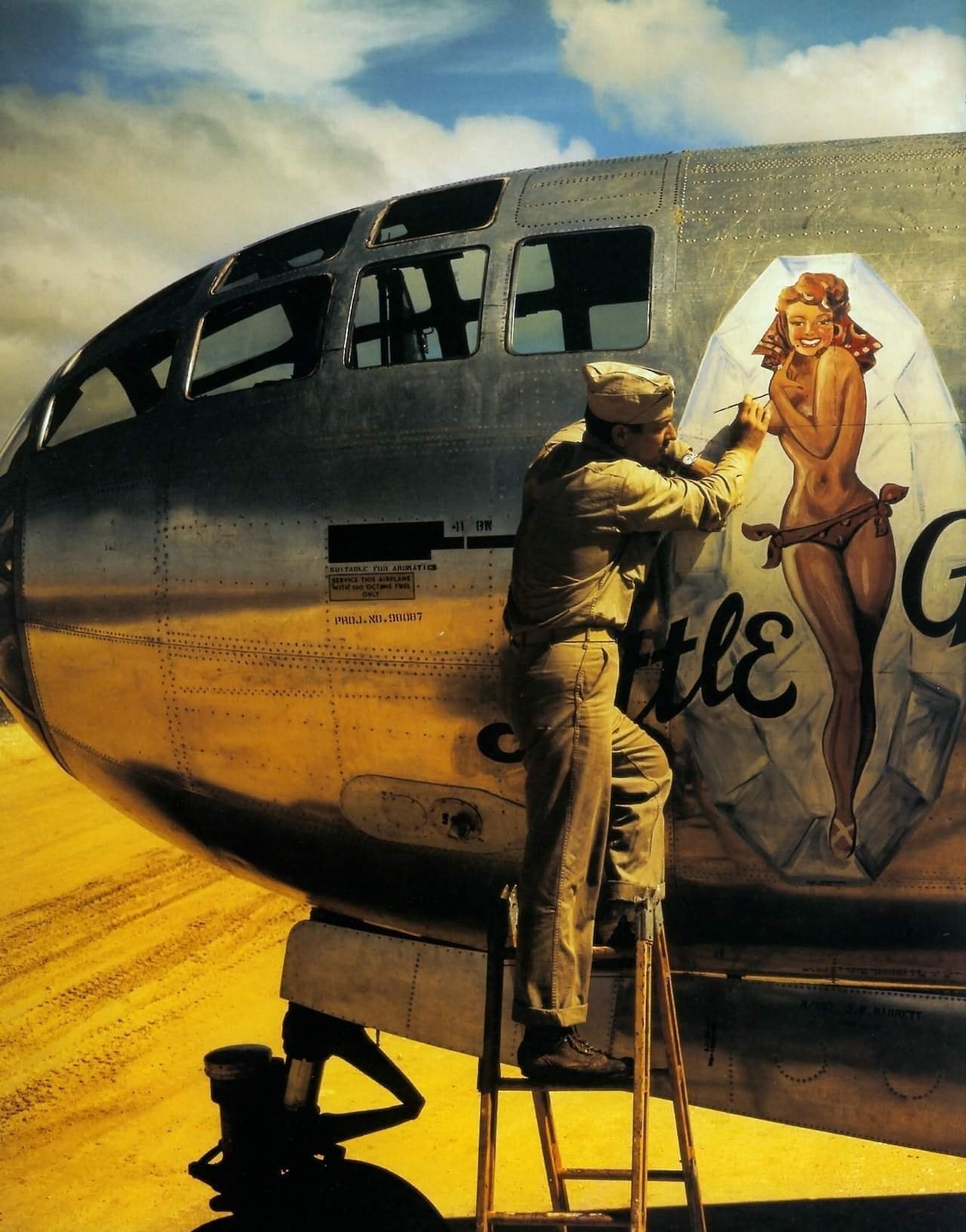 The Artist Who Influenced Wwii Military Aircraft Pin Up Nose Art